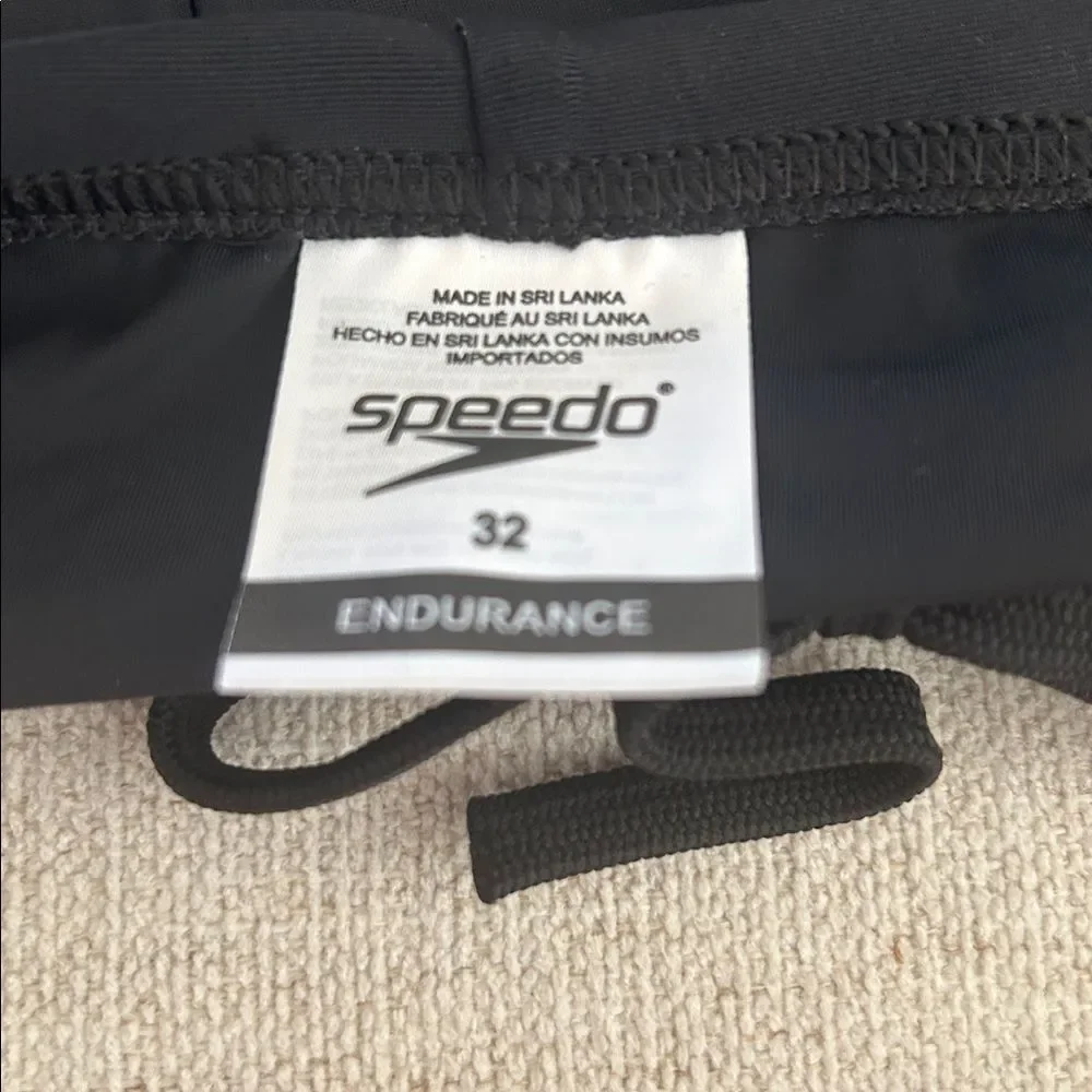 Speedo Men's Solar Brief Black Fitness Fit #87300165001, Size 32, NWT